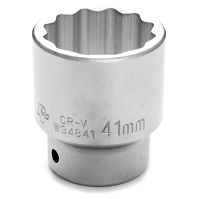 WLMW34841 image(0) - Wilmar Corp. / Performance Tool 41MM 12PT CHROME SOCKET