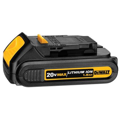 DWTDCB201 image(0) - DeWalt 20V 1.5 Ah Li-Ion Compact Battery pk