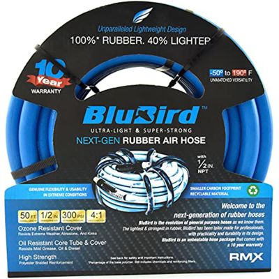 BLBBB1250 image(0) - BluBird BluBird Air Hose 1/2 in. x 50 ft.