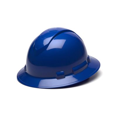 PYRHP54160 image(0) - Pyramex Ridgeline Hard Hat - Blue-Ridgeline Cap Style 4 Pt Ratchet Suspension