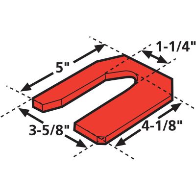 SPP36061 image(0) - Specialty Products Company PREVOST CASTER SHIMS 1/16" (6)