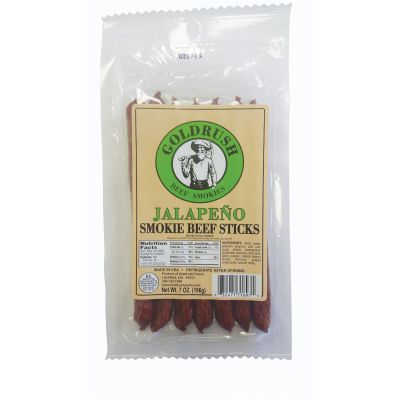 GRJ71897 image(0) - Gold Rush Jerky Jalapeno 7 oz. Beef Sticks - 12 Count (6 lbs.)