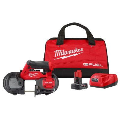 MLW2529-21XC image(0) - Milwaukee Tool M12 FUEL Compact Band Saw Kit