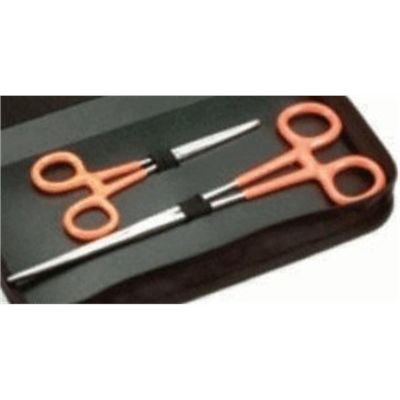 JSP05554B image(0) - J S Products (steelman) PLIER PINCH OFF 10 3/8 STR NOSE ORANGE