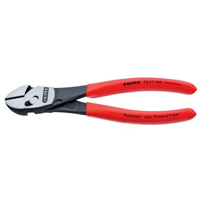 KNP7371180 image(0) - KNIPEX TwinForce Diagonal Cutter