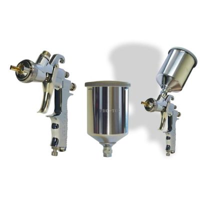 PTK4010GH-1.3 image(0) - PRO-TEK GRAVITY SPRAY GUN HVLP 1.3MM/ALUMINUM CUP (600ML)