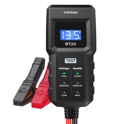 TOPBT20 image(0) - Topdon BT20 - Battery Load/Voltage Tester, Cranking & Charging Test w/App