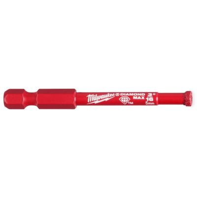 MLW49-56-0503 image(0) - Milwaukee Tool 3/16" Diamond Max Hole Saw Bit