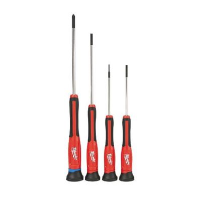 MLW48-22-2604 image(0) - Milwaukee Tool 4 PC Precision Screwdriver Set