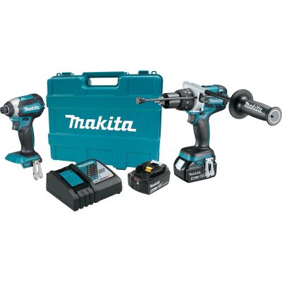 MAKXT267M image(0) - Makita 18V LXT Brushless Cordless 2-Pc. Combo Kit