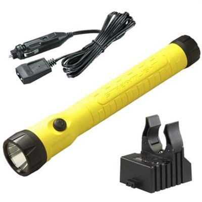 STL76411 image(0) - Streamlight PolyStinger LED HAZ-LO Intrinsically Safe Rechargeable Polymer Flashlight - Yellow