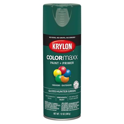 DUP5523 image(0) - Krylon Gloss Hunter Green 12 oz.