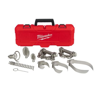 MLW48-53-3840 image(0) - Milwaukee Tool HEAD ATTACHMENT KIT for 7/8" Sectional Cable