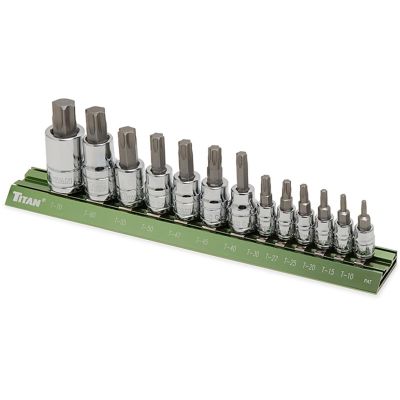 TIT16122 image(0) - TITAN 13 Pc. Torx Bit Set