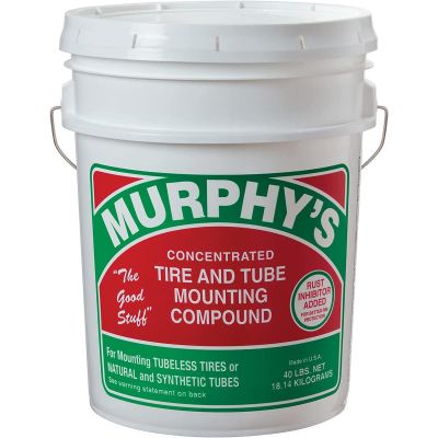 JTMF10006 image(0) - JTM PRODUCTS INC Murphy's Original Concentrated Tire and Tube Mounting Compound 40 Pound Pail