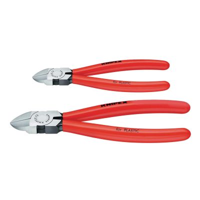 KNP9K008090US image(0) - KNIPEX 2-Piece Flush Cut Diagonal Cutters Set