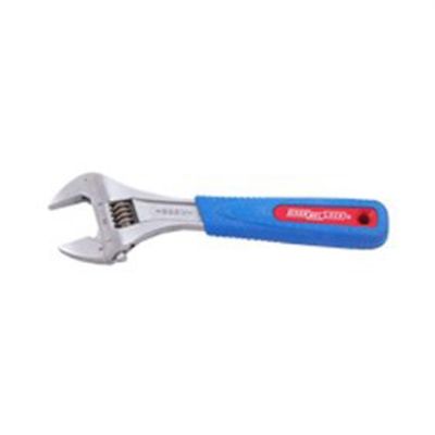 CHA808WCB image(0) - Channellock 8" CODE BLUE ADJ WIDE WRENCH