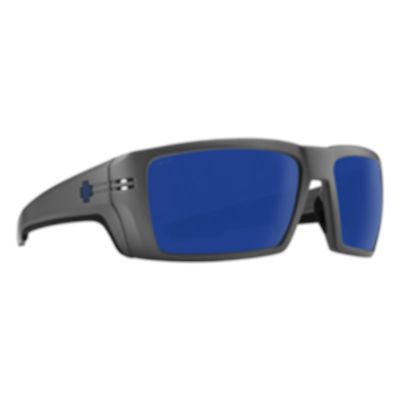 SPO648478813014 image(0) - Spy Optics Rebar ANSI Matte Gunmetal Happy Gray Green Polar Dark Blue Spectra Mirror