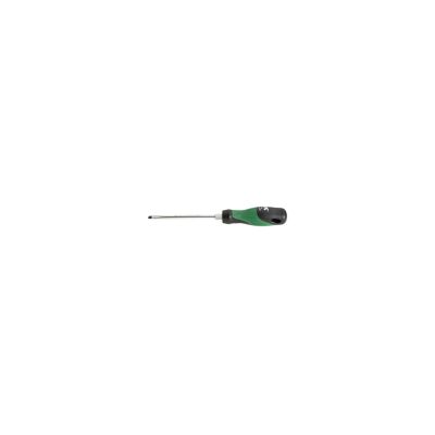 SKT79102 image(0) - S K Hand Tools 4.92" TRI-MOLDED KEYSTONE SLOTTED SCREWDRIVER W/HE