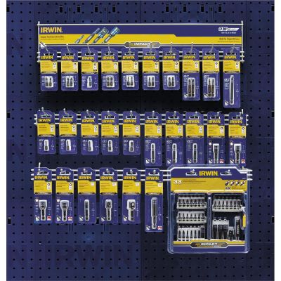 HAN1840397 image(0) - Hanson 54PC Impact Bit Display