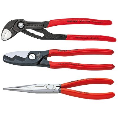 KNP9K008098US image(0) - KNIPEX Three Piece Automotive Set