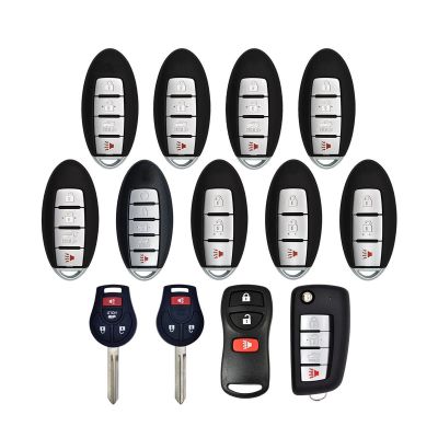 XTL27301236 image(0) - Xtool USA Nissan Remotes Starter Bundle (25 Pieces)