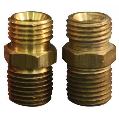 MILS648 image(0) - Milton Industries M. Hex, 1/4" NPT x 1/4" NPS, 2/cd