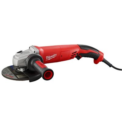 MLW6124-31 image(0) - Milwaukee Tool 13 Amp 5" Small Angle Grinder Trigger Grip, No-Lock