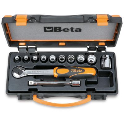 BTA009100910 image(0) - Beta Tools USA 910B/C10-10 Sockets and 2 Accessories