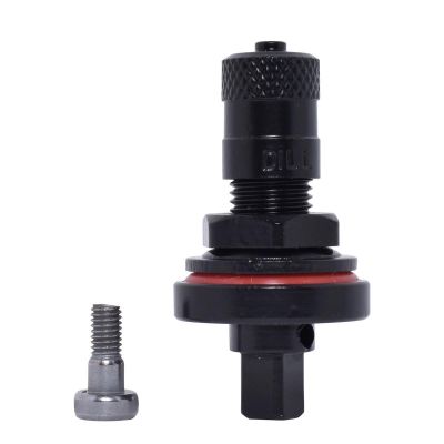 DILVS-280-SB image(0) - Dill Air Controls BLACK SHORT TPMS VALVE ASSEMBLY