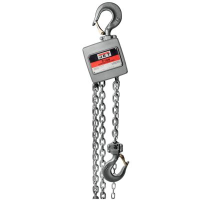 JET133210 image(0) - Jet Tools 2-Ton Aluminum Hand Chain Hoist with 10' Lift - AL100-200-10