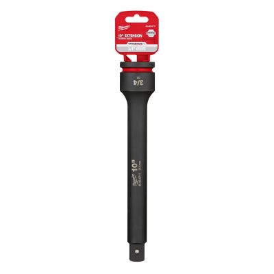 MLW49-66-6711 image(0) - Milwaukee Tool SHOCKWAVE Impact Duty  3/4" Drive 10" Extension