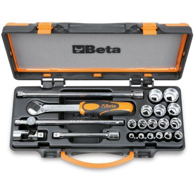 BTA009100936 image(0) - Beta Tools USA 910A/C16-16 Sockets and 5 Accessories