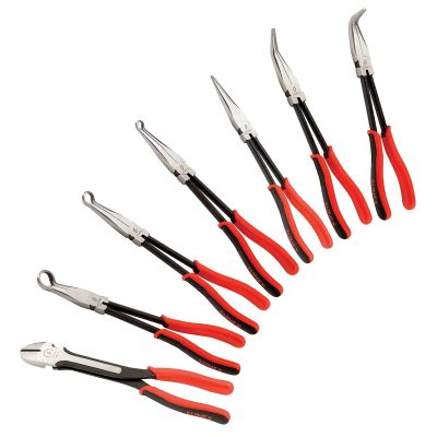 SUN3613V image(0) - Sunex 7-Piece Long Reach Pliers Set