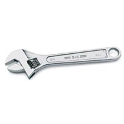 SKT8018 image(0) - S K Hand Tools CHROME FINISH ADJUSTABLE WRENCH 18"