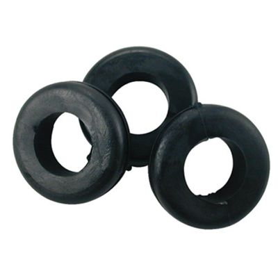 JTT4402-1H image(0) - The Best Connection 3/8" MOUNTING HOLE BLACK VINYL GROMMET 13 PCS