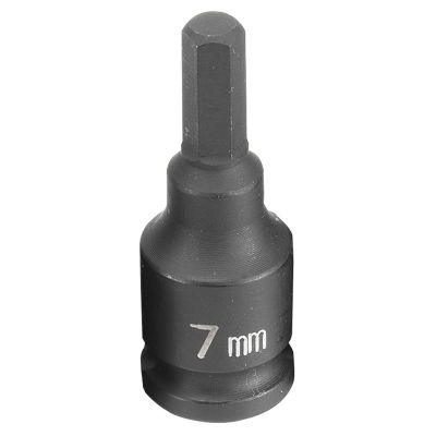 GRE1907M image(0) - Grey Pneumatic SOC 7MM 3/8D IMP HEX MALE