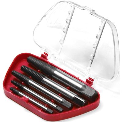 WLMW2965 image(0) - Wilmar Corp. / Performance Tool 5 Pc Screw Extractor Set