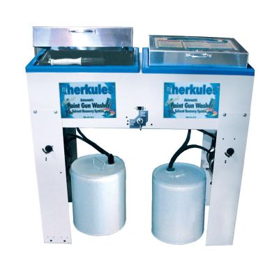 HERG375 image(0) - Herkules Equipment Dual Automatic Waterborne Paint Gun Washer