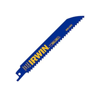 HAN372606P5 image(0) - Hanson Reciprocating Saw Blade, 6 in. Long, 6 TPI, Bi-Met