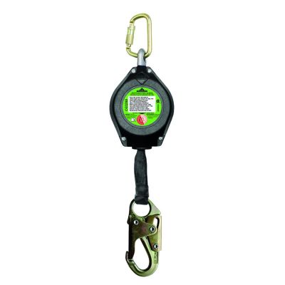 SRWV845423018 image(0) - PeakWorks PeakWorks - Self Retracting Lifeline with Webbing, Snap Hook - 18 FT