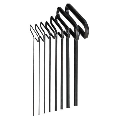 EKL35198 image(0) - Eklind Tool Company HEX KEY SET 8 PC T-HANDLE 9IN. METRIC 2-10MM