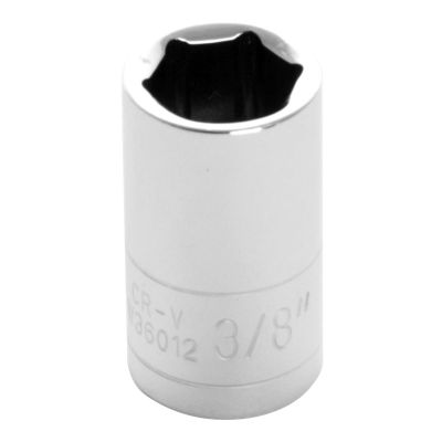 WLMW36012 image(0) - Wilmar Corp. / Performance Tool 1/4'' Dr 6pt Std. Socket 3/8"