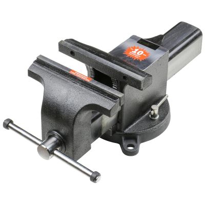 KTI64108 image(0) - K Tool International Steel Bench Vise 8 Inch with 9 Inch Jaw Opening