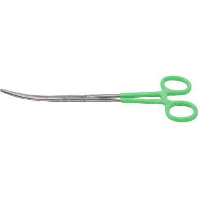 JSP05564 image(0) - J S Products (steelman) PLIER PINCH OFF 10 3/8 BENT NOSE GREEN