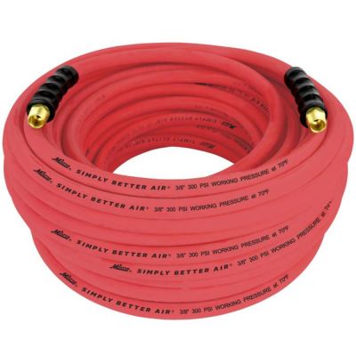 MILULR3810038 image(0) - Milton Industries 3/8" x 100' Ultra Lightweight Rubber Hose (w/ 3/8" NPT ends)