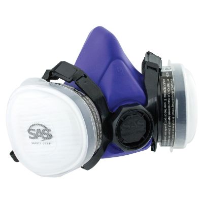 SAS8661-92 image(0) - SAS Safety Bandit Maintenance Free Dual Cartridge Respirator, Medium