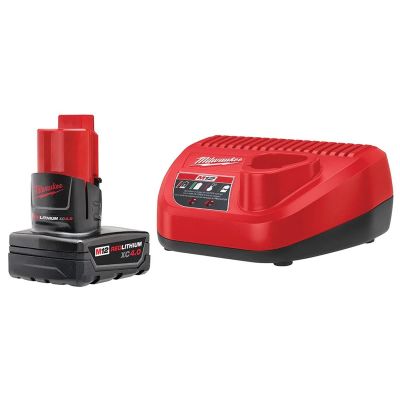 MLW48-59-2440 image(0) - Milwaukee Tool M12 REDLITHIUM XC4.0 Starter Kit