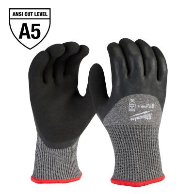 MLW48-73-7954 image(0) - Milwaukee Tool Cut Level 5 Winter Dipped Gloves - XXL