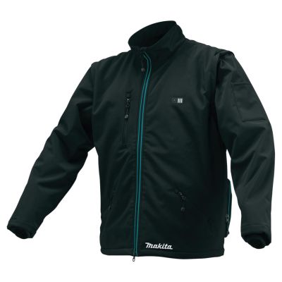 MAKCJ102DZL image(0) - Makita 12V CXT Cordless Heated Jacket, Black, Large (Bare)